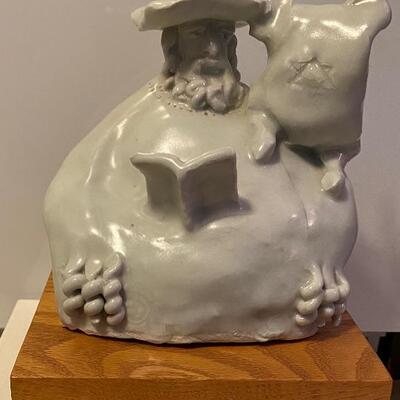 Seated Rabbi by Elee Koplow 