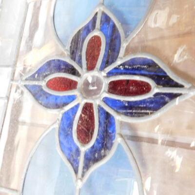 Stained Glass Floral Panel 54