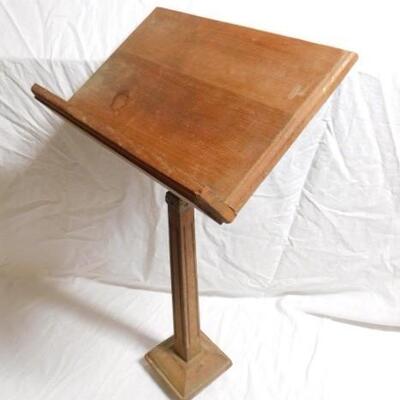 Vintage Solid Wood Music Stand 