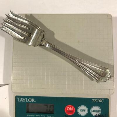 Sterling  Flatware  Set Over 3 pounds