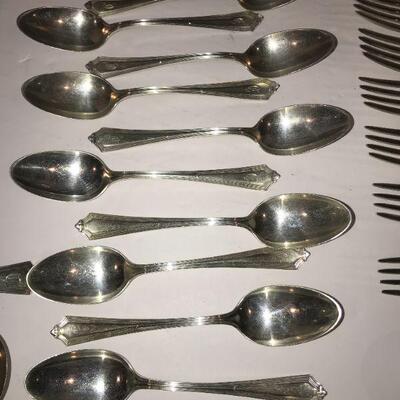 Sterling  Flatware  Set Over 3 pounds