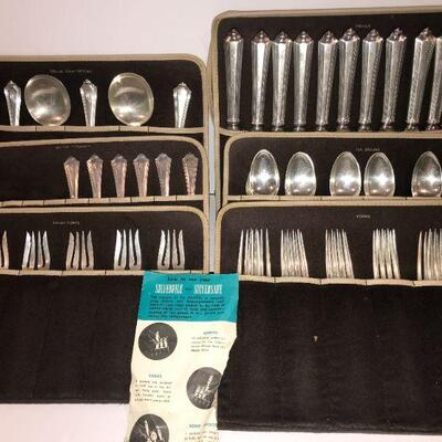 Sterling  Flatware  Set Over 3 pounds