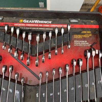 Gear wrench 32 pc ratcheting combo and stubby set