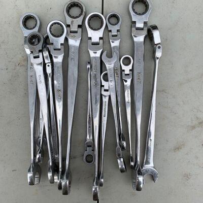 Gear Wrench twist wrench set / flex head / ratcheting 