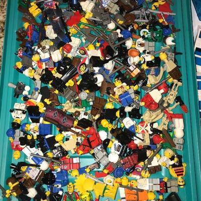 Large lot of LEGO mini figures and more