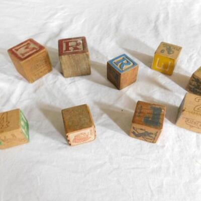 Vintage Wood Blocks