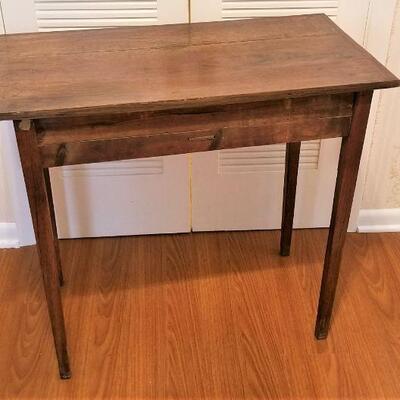 Lot #35  Vintage Side Table - 2 Drawers