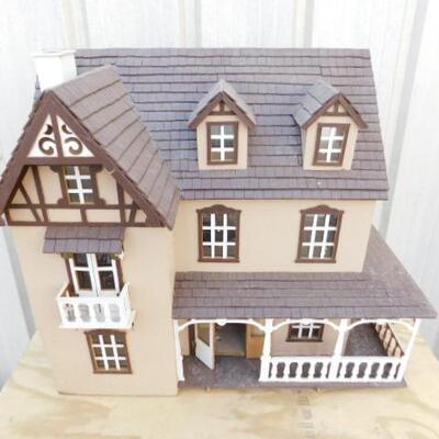 Hand Crafted Wood Doll House 29