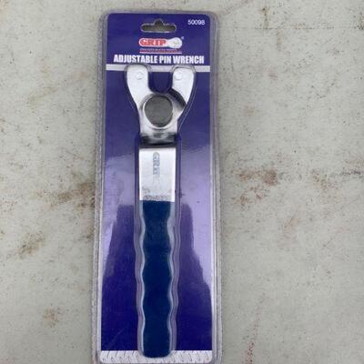 Grip #50098 adjustable pin wrench NIB