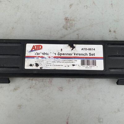 AID 8614 variable spanner wrench set