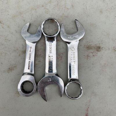 Sunex stubby wrench group 18mm, 1:, 15/16
