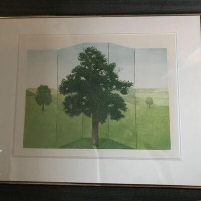 Pair of Listed Artist - Deborah Skinner Etchings - pencil signed