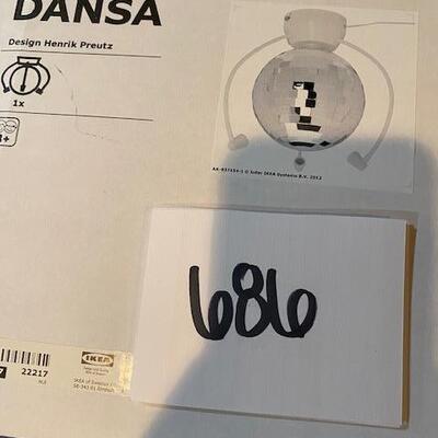 Lot 686 -IKEA  Disco Ball