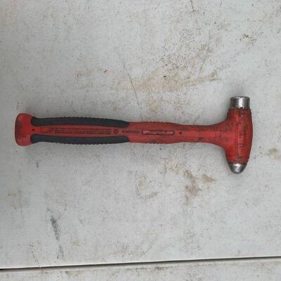 Snap-on ball peen 