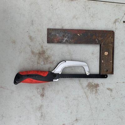 Ace metal saw & T-square
