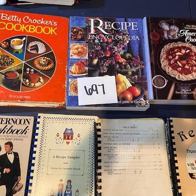 Lot 697 - Cookbooks 