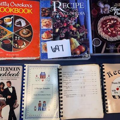 Lot 697 - Cookbooks 