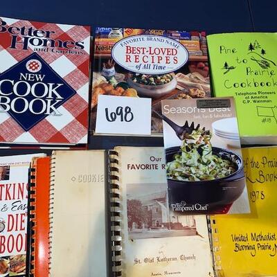 Lot 698 - Cookbooks