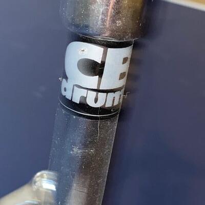 Lot 702 - Drum stand and sticks