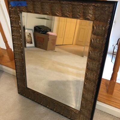 Lot 33 - New Canvas Wrapped Wall Art and Decorative Mirror