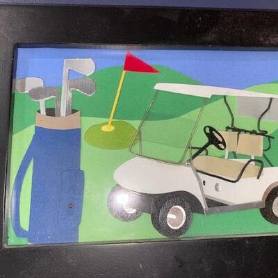 Lot 726 - golf items