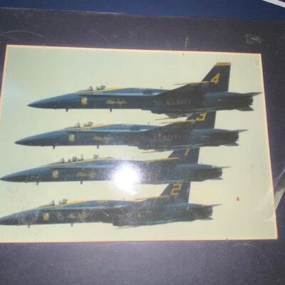 Lot729 - Blue Angel Print 