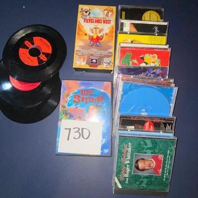 Lot 730 - media items