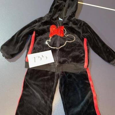 Lot 735 - Minnie Mouse track suit