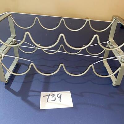 Lot 739 - wine rack