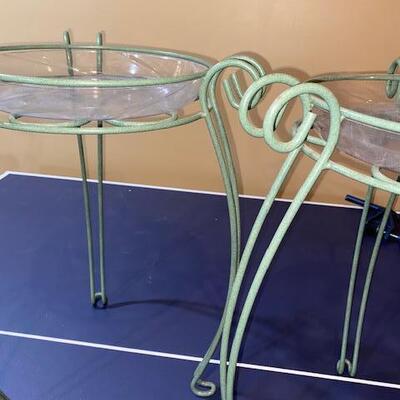Lot 741 - plant stands