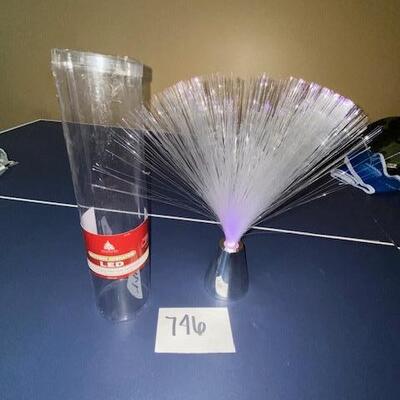 Lot 746 - Fiber Optic Decor
