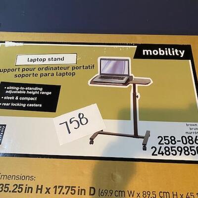 Lot 758 - laptop stand