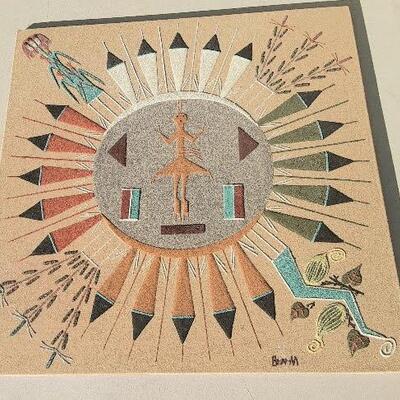 Ben Matchur Navajo Sand Painting