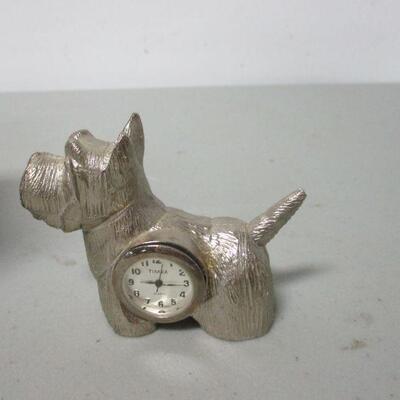Lot 155 - Timex Collectible Mini-Clock Terrier 