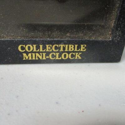Lot 155 - Timex Collectible Mini-Clock Terrier 