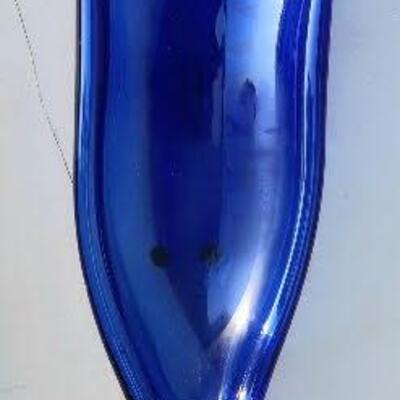 Cobalt Blue Wine Bottle Spoon Rest/Server