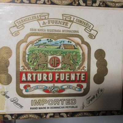Lot 160 - Cigar Boxes - Royal Butera - Rigoletto - Bayuk - Arturo Fuente