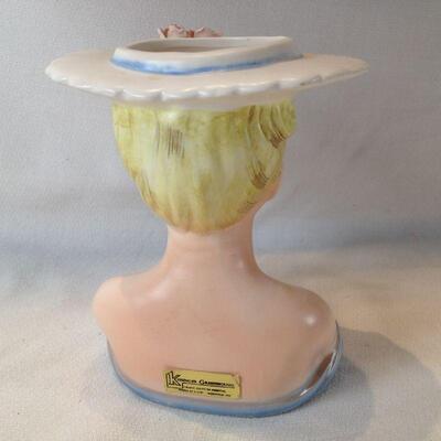 Lefton Head Vase