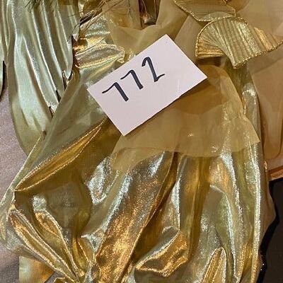 Lot 772 - Large gold angel