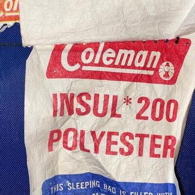 Lot 789 - Coleman Sleeping Bag