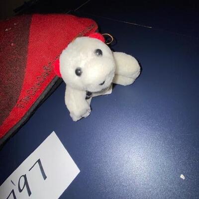Lot 797 - Coca Cola pillow and bear