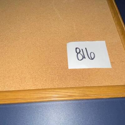 Lot 816 - Bulletin Board