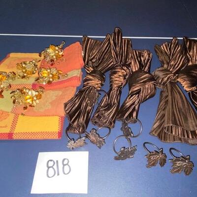 Lot 818 - fall tableware