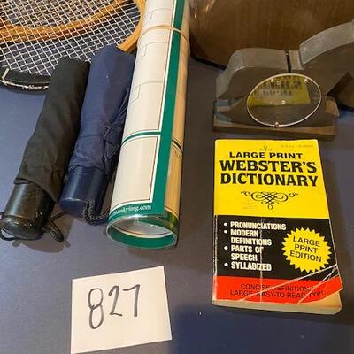 Lot 827 - misc items