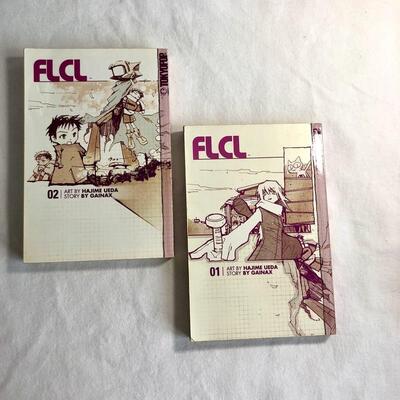 Manga Comedy - Tokyo Pop - FLCL Graphic Novels Set