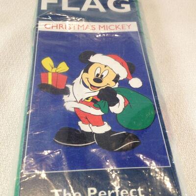 Mickey Mouse Christmas Flag