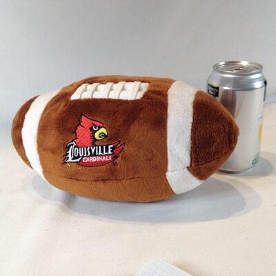 Plush Toy Football with the U of L Logo