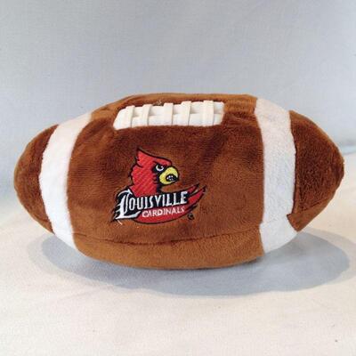 Plush Toy Football with the U of L Logo