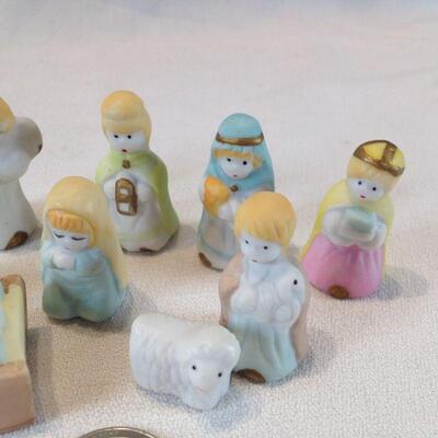 Child's Miniature Nativity Set