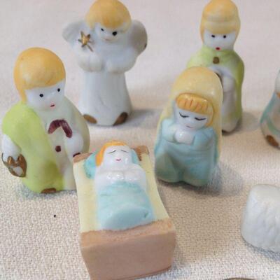Child's Miniature Nativity Set